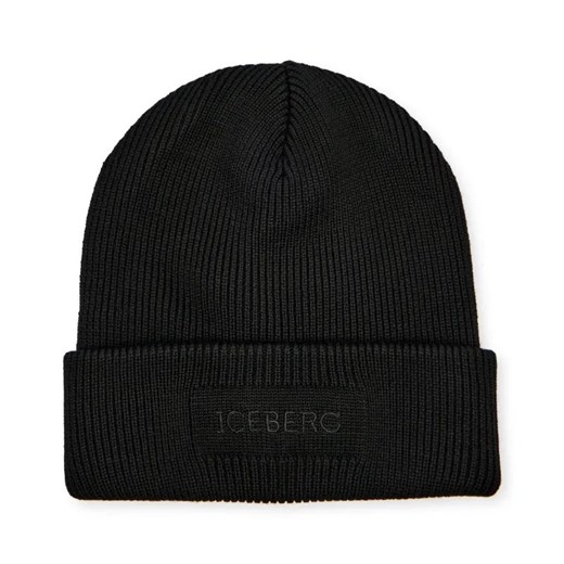 Iceberg Wełniana czapka ze sklepu Gomez Fashion Store w kategorii Czapki zimowe męskie - zdjęcie 185423921