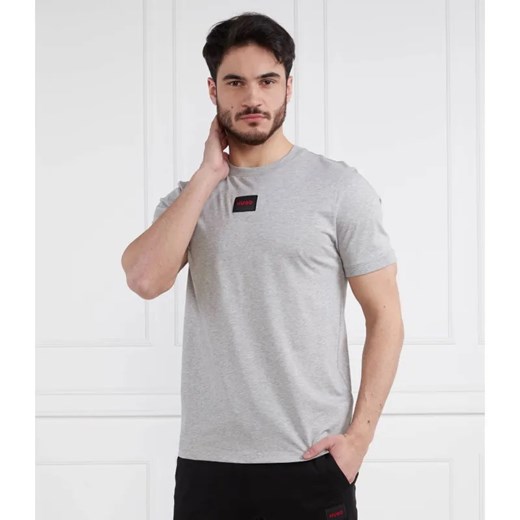 HUGO T-shirt Diragolino212 | Regular Fit ze sklepu Gomez Fashion Store w kategorii T-shirty męskie - zdjęcie 185423991