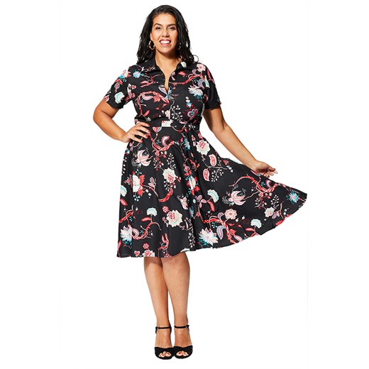 Aller Simplement Sukienka w kolorze czarnym ze sklepu Limango Polska w kategorii Sukienki - zdjęcie 185424914