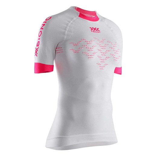 X-Bionic Koszulka w kolorze białym do biegania ze sklepu Limango Polska w kategorii Bluzki damskie - zdjęcie 185424942