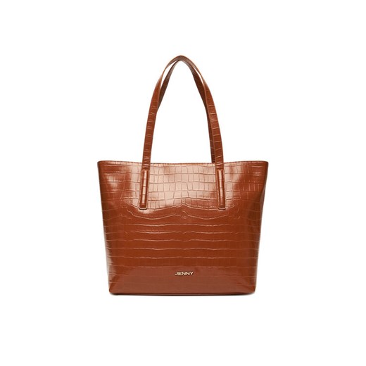 Torebka JENNY C-JEN-L-011-08 Brązowy ze sklepu eobuwie.pl w kategorii Torby Shopper bag - zdjęcie 185426130