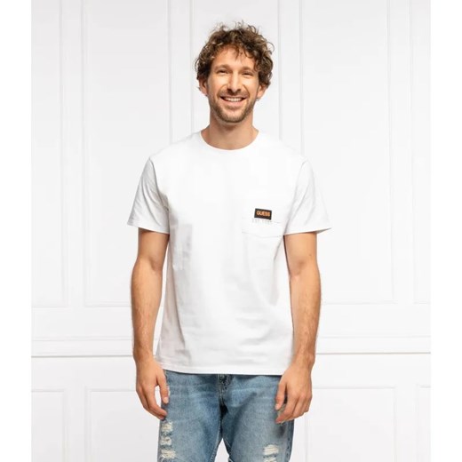 GUESS T-shirt | Regular Fit ze sklepu Gomez Fashion Store w kategorii T-shirty męskie - zdjęcie 185427740