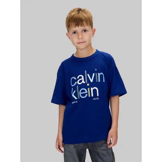 Calvin Klein Jeans T-shirt | Slim Fit ze sklepu Gomez Fashion Store w kategorii T-shirty chłopięce - zdjęcie 185429050