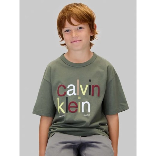 Calvin Klein Jeans T-shirt | Slim Fit ze sklepu Gomez Fashion Store w kategorii T-shirty chłopięce - zdjęcie 185429052