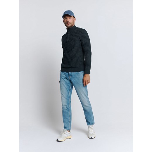 No Excess Sweter w kolorze granatowym ze sklepu Limango Polska w kategorii Swetry męskie - zdjęcie 185429444