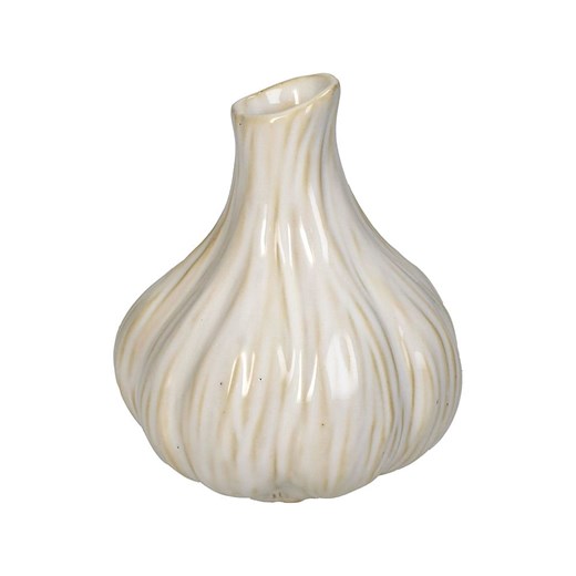 Kersten Wazon &quot;Garlic&quot; w kolorze białym - 10 x 11,1 x 9,7 cm ze sklepu Limango Polska w kategorii Wazony - zdjęcie 185429473