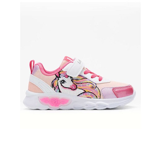 Lelli Kelly Sneakersy &quot;Maggie&quot; w kolorze jasnoróżowym ze sklepu Limango Polska w kategorii Buty sportowe dziecięce - zdjęcie 185429860