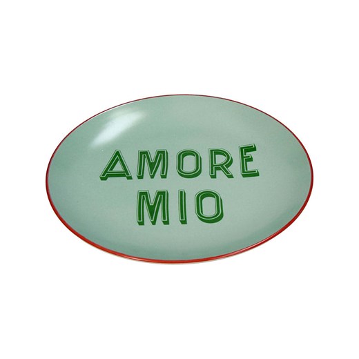 Kersten Talerz śniadaniowy &quot;Amore Mio&quot; w kolorze miętowo-zielonym - Ø 20,5 cm ze sklepu Limango Polska w kategorii Naczynia - zdjęcie 185429901