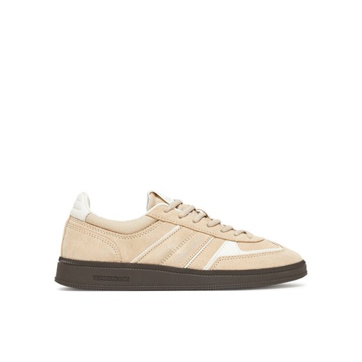 Sneakersy Tommy Jeans The Greenwich Edge EN0EN02838 Beżowy ze sklepu eobuwie.pl w kategorii Buty sportowe damskie - zdjęcie 185430381