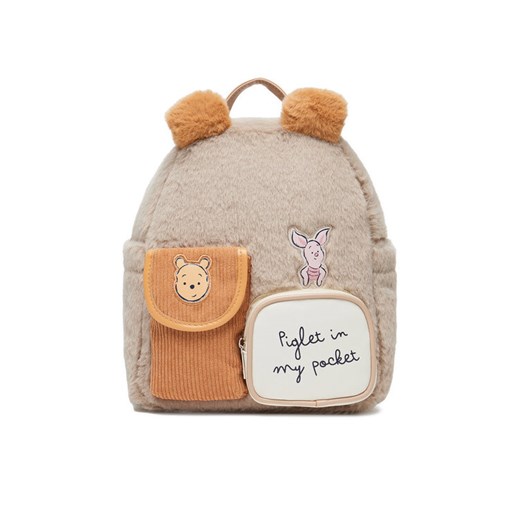 Plecak Winnie The Pooh CEO-ACCCS-AW25-202WTP Brązowy ze sklepu eobuwie.pl w kategorii Plecaki dla dzieci - zdjęcie 185430442