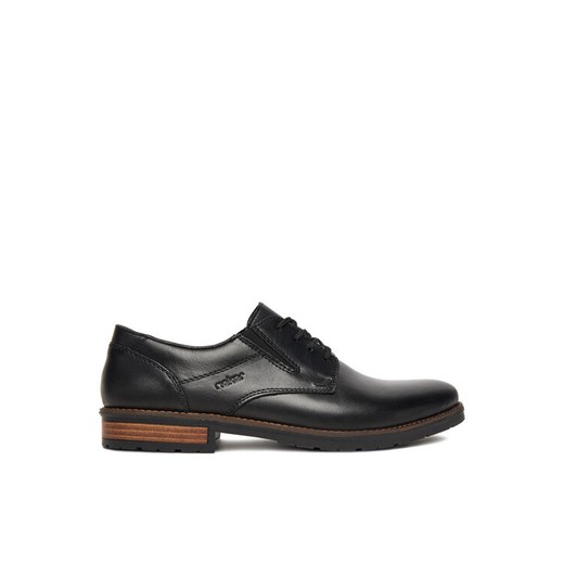 Rieker Półbuty 14621-00 Czarny ze sklepu MODIVO w kategorii Buty eleganckie męskie - zdjęcie 185431291