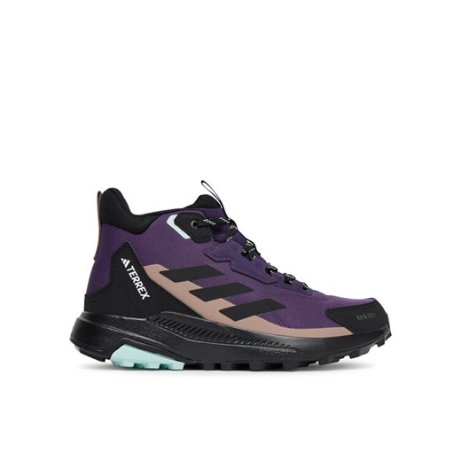 adidas Trekkingi Terrex Anylander Mid Rain.Rdy JQ9966 Fioletowy ze sklepu MODIVO w kategorii Buty trekkingowe damskie - zdjęcie 185431303