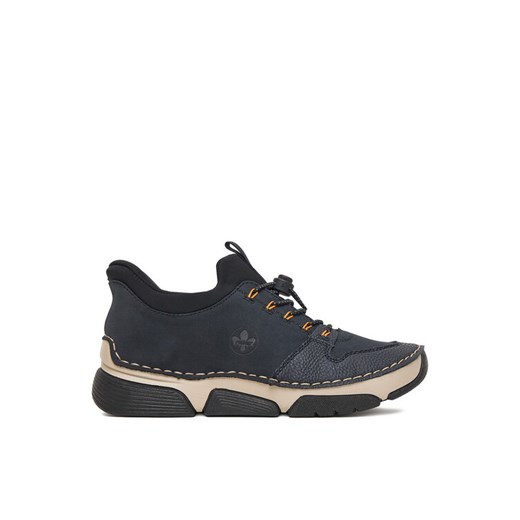 Rieker Sneakersy 45963-14 Granatowy ze sklepu MODIVO w kategorii Buty sportowe damskie - zdjęcie 185431390