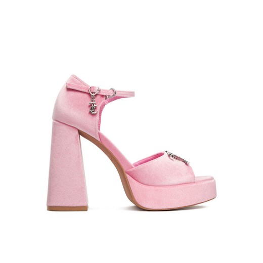 Juicy Couture Sandały EO-WSS21645-01 Różowy ze sklepu MODIVO w kategorii Sandały damskie - zdjęcie 185431392