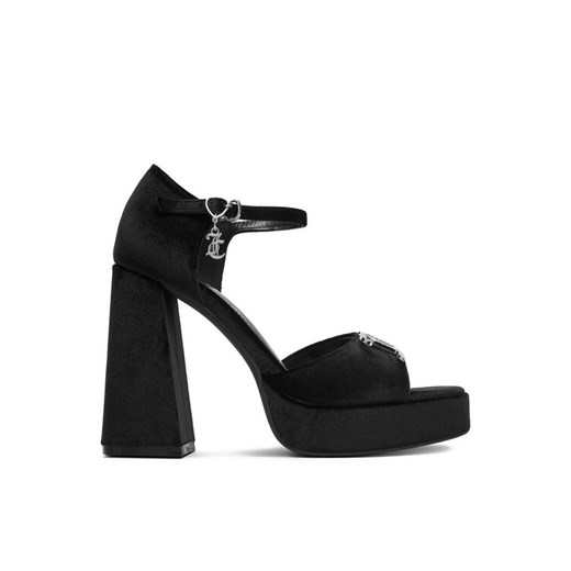 Juicy Couture Sandały EO-WSS21645-01 Czarny ze sklepu MODIVO w kategorii Sandały damskie - zdjęcie 185431483