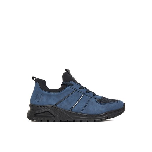 Rieker Sneakersy M4970-14 Niebieski ze sklepu MODIVO w kategorii Buty sportowe damskie - zdjęcie 185431502