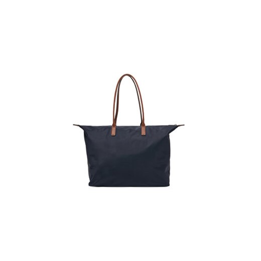Tommy Hilfiger Torebka Popette Maxi Tote AW0AW17996 Granatowy Tommy Hilfiger OS MODIVO