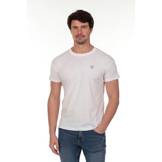 The Time of Bocha Koszulka w kolorze białym ze sklepu Limango Polska w kategorii T-shirty męskie - zdjęcie 185432560