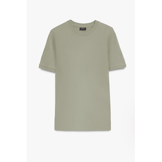 T SHIRT MORAND ZIELONY Z BAWEŁNY ze sklepu Recman w kategorii T-shirty męskie - zdjęcie 185432933