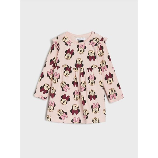 Sinsay - Sukienka Minnie Mouse - różowy ze sklepu Sinsay w kategorii Odzież dla niemowląt - zdjęcie 185434132