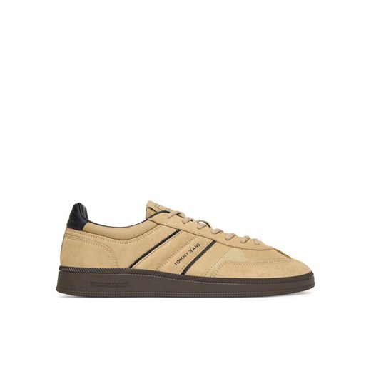 Sneakersy Tommy Jeans The Greenwich Edge EM0EM01609 Beżowy ze sklepu eobuwie.pl w kategorii Buty sportowe męskie - zdjęcie 185434330