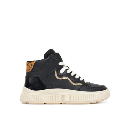 Sneakersy Geox J Laquinny J56M3B 05402 C0531 S Czarny ze sklepu eobuwie.pl w kategorii Buty sportowe dziecięce - zdjęcie 185434391