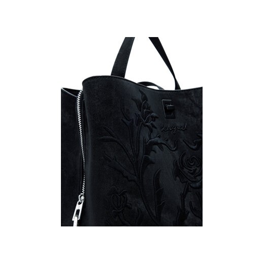 Torebka Desigual Romeo Floral Total B 25WAKP06 Czarny Desigual OS eobuwie.pl