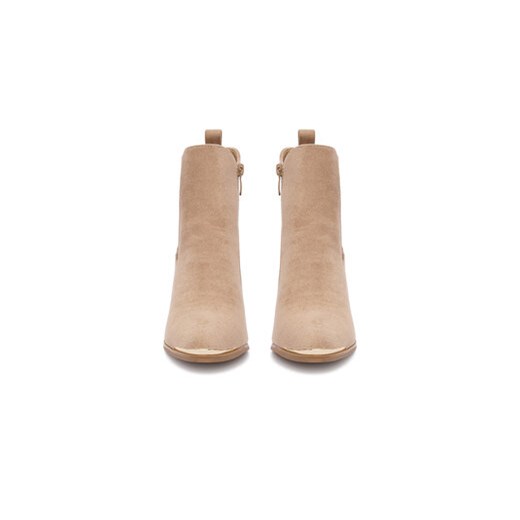 Botki DeeZee HX22069A-3 Beżowy 39 eobuwie.pl