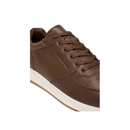 Sneakersy Tommy Hilfiger Premium Leather Hybrid FM0FM05700 Brązowy Tommy Hilfiger 41 eobuwie.pl