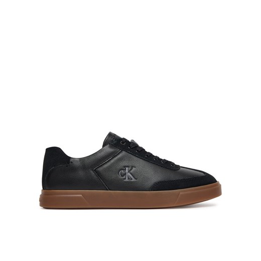 Calvin Klein Sneakersy Low Pro Cups Lth Mix Mg HW0HW02825 Czarny ze sklepu MODIVO w kategorii Buty sportowe damskie - zdjęcie 185435422