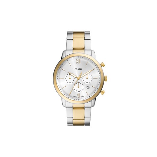 Fossil Zegarek Neutra Chronograph FS6112 Srebrny ze sklepu MODIVO w kategorii Zegarki - zdjęcie 185435434