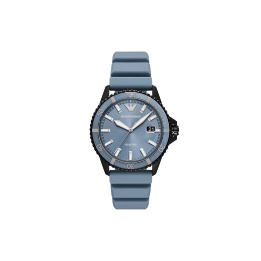 Emporio Armani Zegarek AR11685 Niebieski ze sklepu MODIVO w kategorii Zegarki - zdjęcie 185435463