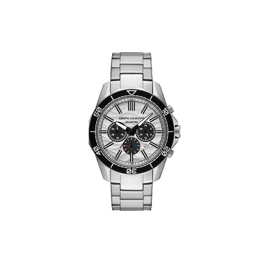 Armani Exchange Zegarek Spencer AX1969 Srebrny ze sklepu MODIVO w kategorii Zegarki - zdjęcie 185435472