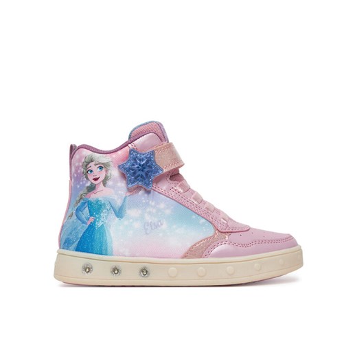 Geox Sneakersy J Skylin J568WF 0ANAJ C8004 S Różowy ze sklepu MODIVO w kategorii Trampki dziecięce - zdjęcie 185435561