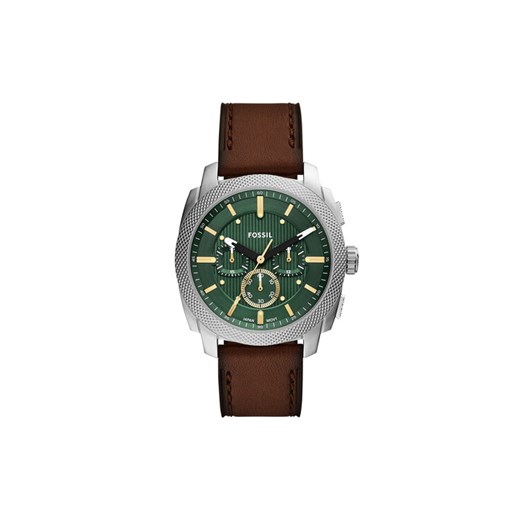 Fossil Zegarek Machine Chronograph FS6100 Brązowy ze sklepu MODIVO w kategorii Zegarki - zdjęcie 185435564