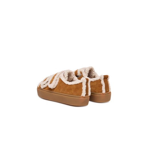 Inuikii Sneakersy Shearling Low Velcro 1001.001.0231 Brązowy Inuikii 41 MODIVO