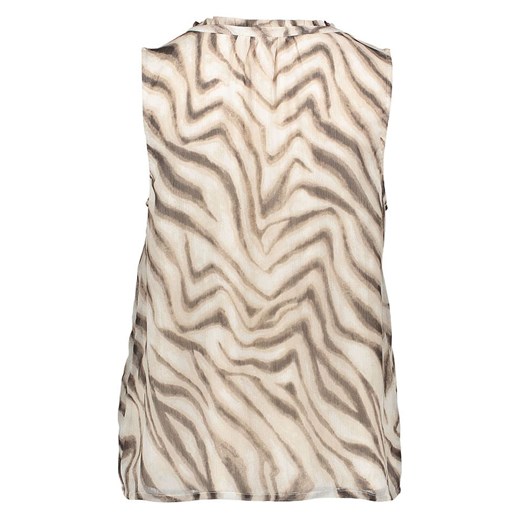 Street One Bluzka w kolorze beżowo-brązowym Street One 38 Limango Polska okazja