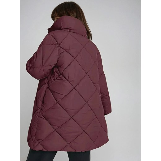 Monki Kurtka zimowa w kolorze bordowym Monki M okazja Limango Polska