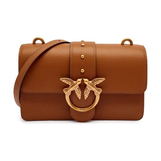 Pinko Skórzana listonoszka LOVE ONE MINI CL ze sklepu Gomez Fashion Store w kategorii Listonoszki - zdjęcie 185437440