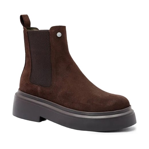Barbour Skórzane sztyblety Celina ze sklepu Gomez Fashion Store w kategorii Botki - zdjęcie 185437482