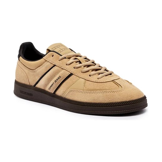 Tommy Jeans Skórzane sneakersy GREENWICH EDGE ze sklepu Gomez Fashion Store w kategorii Buty sportowe męskie - zdjęcie 185437483