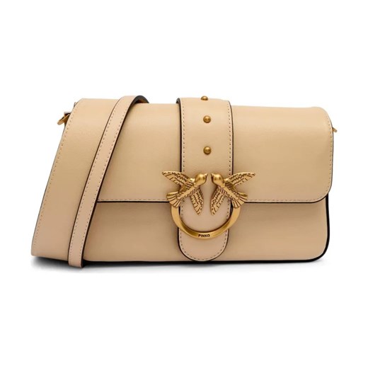 Pinko Skórzana torebka na ramię LOVE ONE MINI ze sklepu Gomez Fashion Store w kategorii Listonoszki - zdjęcie 185437500