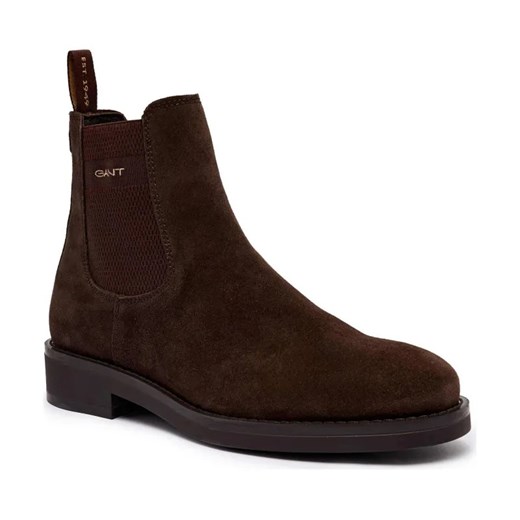 Gant Skórzane sztyblety Prepdale ze sklepu Gomez Fashion Store w kategorii Buty zimowe męskie - zdjęcie 185437572