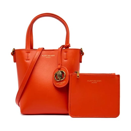 Kurt Geiger Skórzana torebka na ramię + saszetka CHELSEA ze sklepu Gomez Fashion Store w kategorii Torby Shopper bag - zdjęcie 185437591