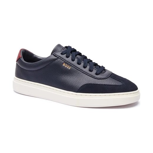 BOSS BLACK Skórzane sneakersy Kieran ze sklepu Gomez Fashion Store w kategorii Buty sportowe męskie - zdjęcie 185437612