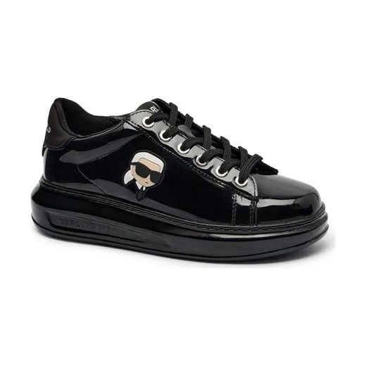 Karl Lagerfeld Skórzane sneakersy KAPRI NFT Shine ze sklepu Gomez Fashion Store w kategorii Buty sportowe damskie - zdjęcie 185437662
