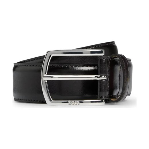 BOSS BLACK Skórzany pasek Claus-Tx-St_Sz35 ze sklepu Gomez Fashion Store w kategorii Paski męskie - zdjęcie 185437670