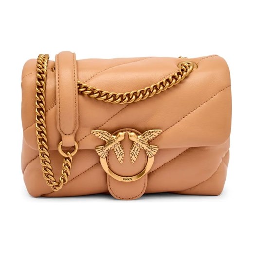 Pinko Skórzana torebka na ramię LOVE PUFF MINI ze sklepu Gomez Fashion Store w kategorii Listonoszki - zdjęcie 185437750