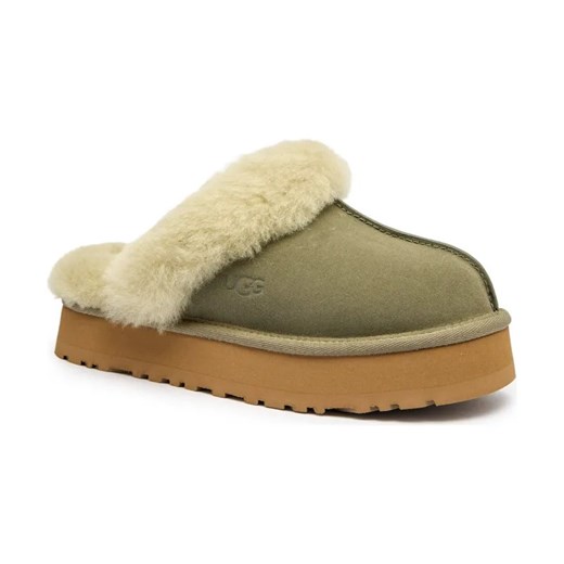 UGG Skórzane obuwie domowe DISQUETTE ze sklepu Gomez Fashion Store w kategorii Kapcie damskie - zdjęcie 185437763