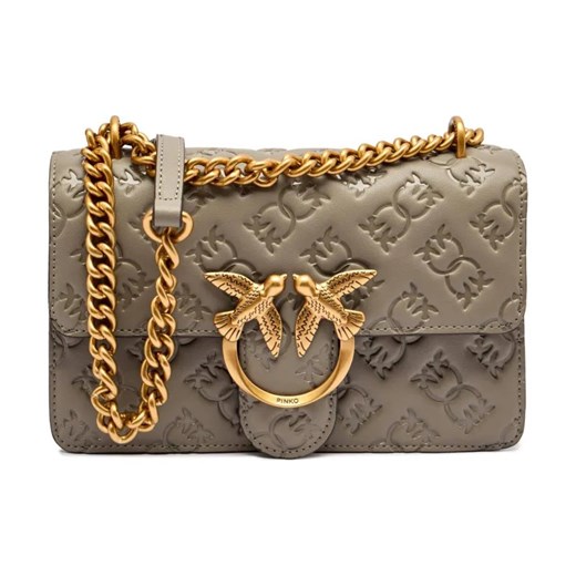 Pinko Skórzana torebka na ramię LOVE ONE MINI ze sklepu Gomez Fashion Store w kategorii Listonoszki - zdjęcie 185437773